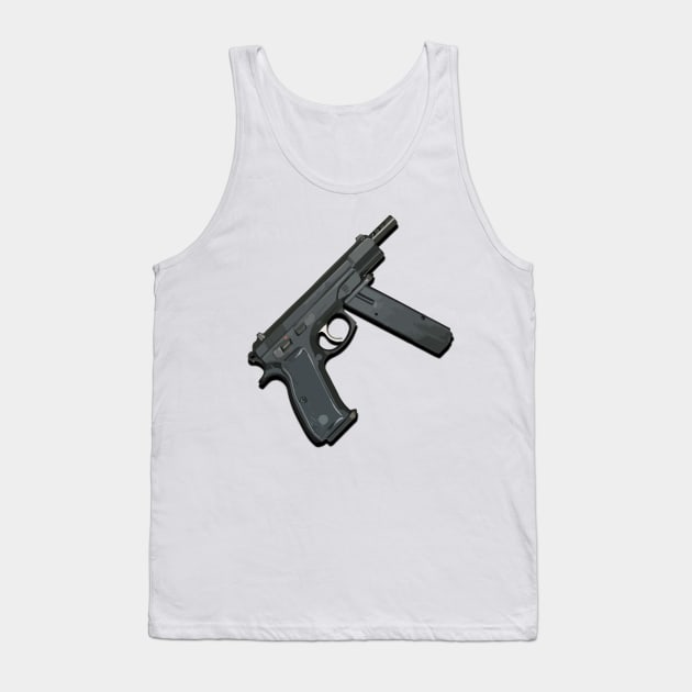 CZ-75 Auto Tank Top by TortillaChief